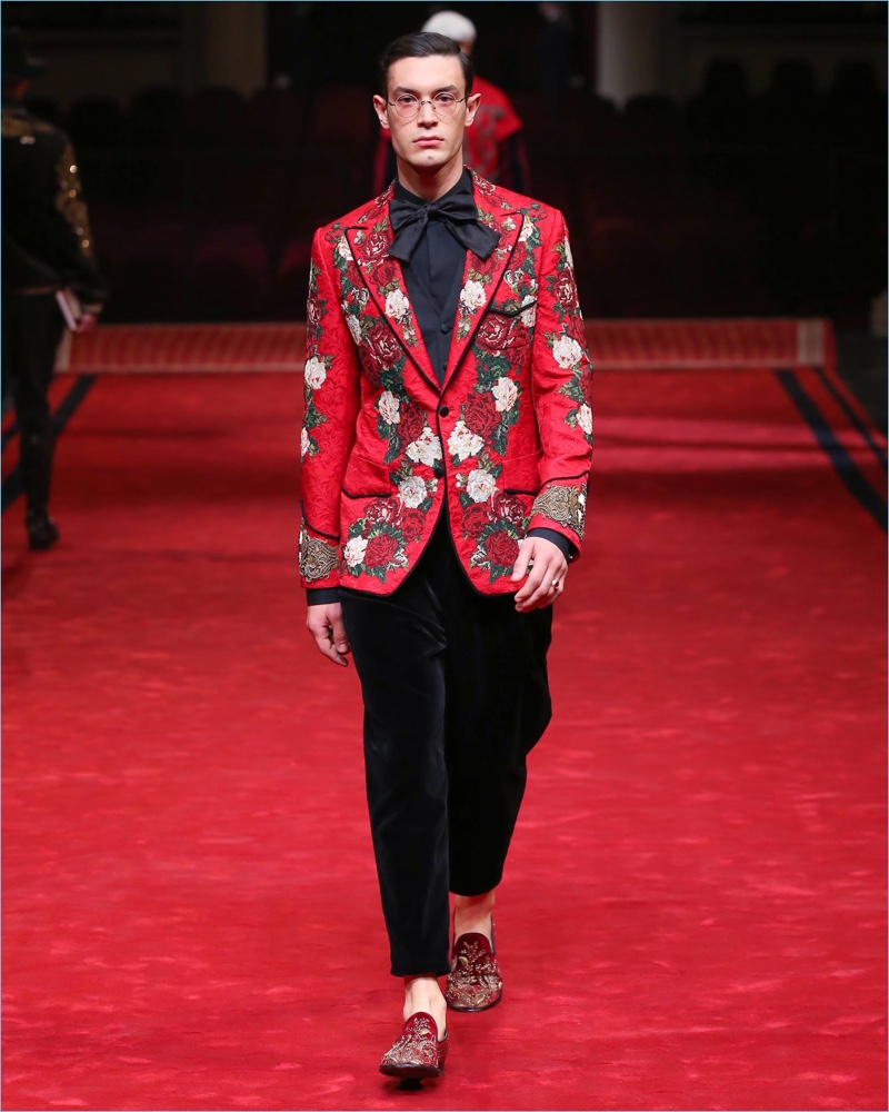 Dolce & Gabbana Alta Sartoria Spring 2017 Men's Collection