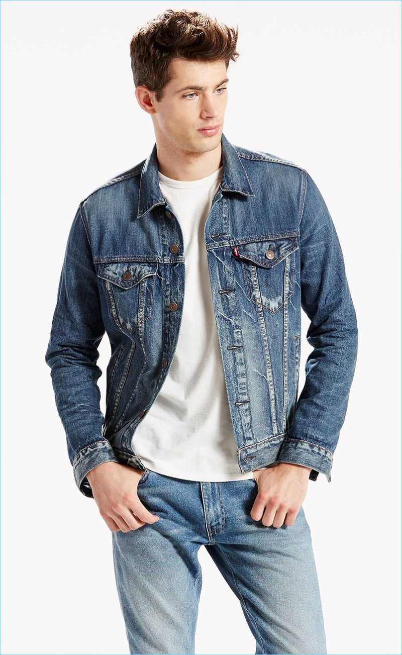 jeans jacket mens levis