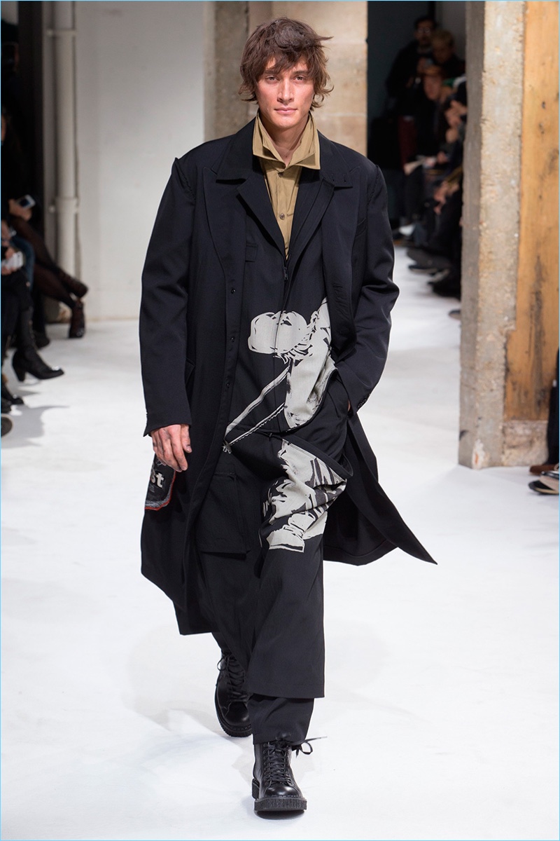 Yohji Yamamoto Fall/Winter 2017 Men's Collection