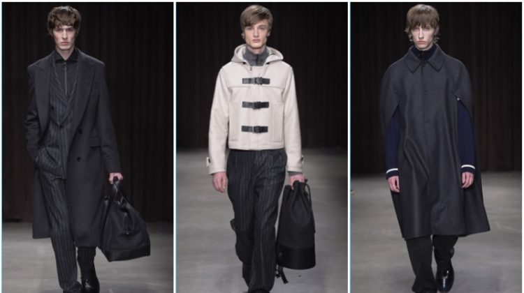 BOSS Hugo Boss presents its fall-winter 2017 collection during New York Fashion Week: Men.