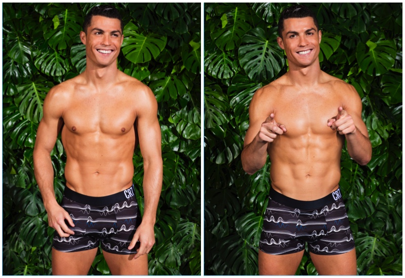 Cristiano Ronaldo Strips Down To His Underwear In New CR7 Campaign
