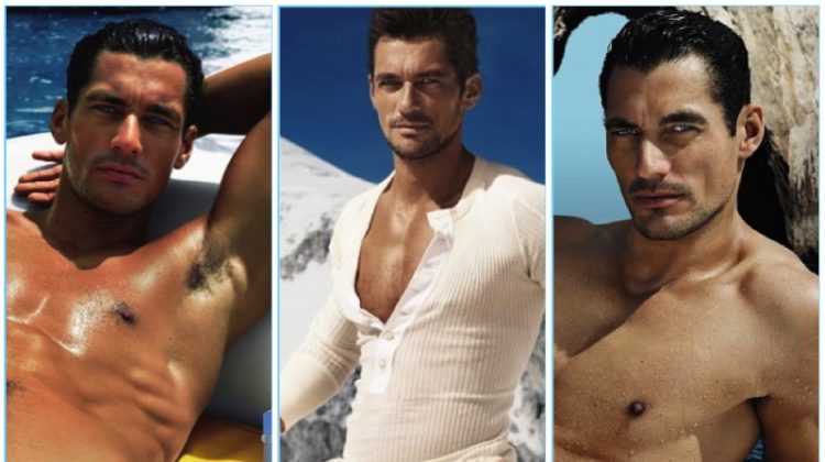 David Gandy fronts advertising campaigns for Dolce & Gabbana Light Blue.