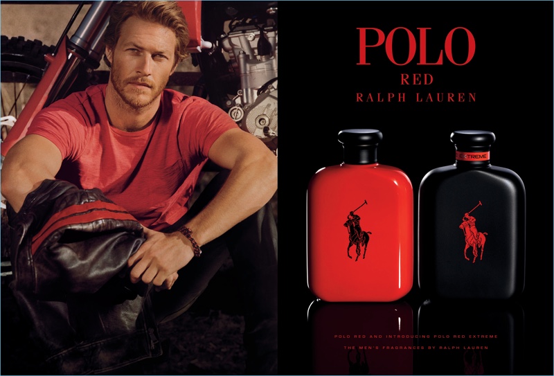 Luke Bracey 2017 Polo Red Extreme Ralph Lauren Fragrance Campaign
