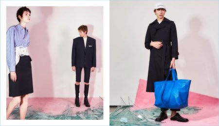 Balenciaga Barneys New York Spring/Summer 2017 Men's Lookbook