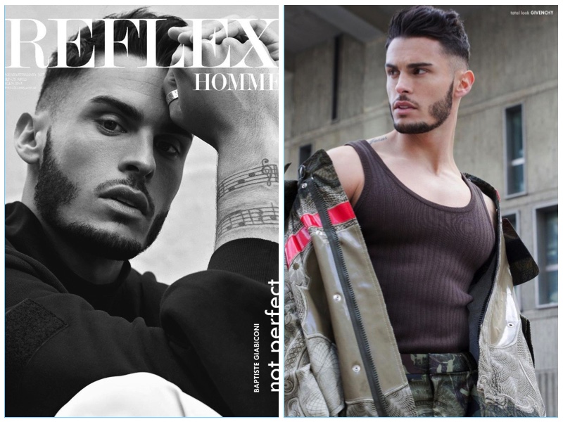 Baptiste Giabiconi 2017 Cover Photo Shoot