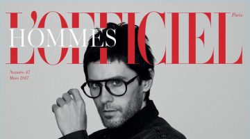 Actor Jared Leto sports a Gucci look with Carrera sunglasses for the cover of L'Officiel Hommes Paris.