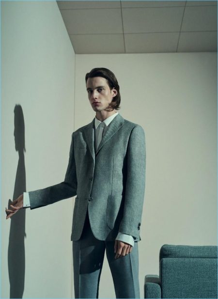 Hot Desking: Sylvester Ulv Dons Tailoring for Wallpaper – The Fashionisto
