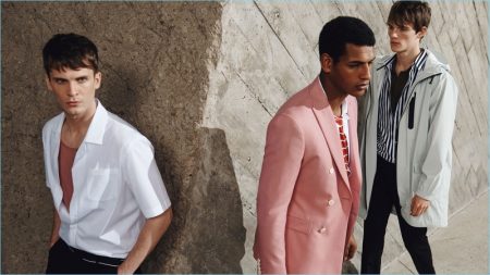 Zara Man Striped Fashions Editorial Spring/Summer 2017