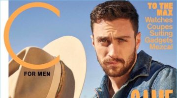 Aaron Taylor-Johnson covers the most recent issue of C for Men.