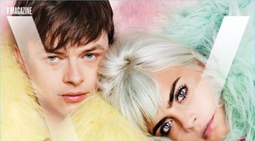 Dane DeHaan and Cara Delevingne cover the summer 2017 issue of V magazine.