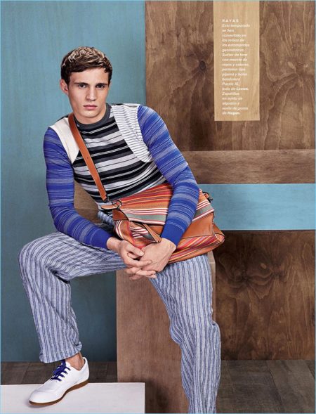 Escuela de Color: Julian Schneyder Sports Vibrant Looks for Código ...