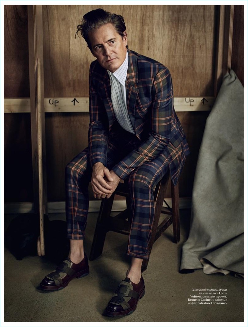 Kyle MacLachlan Stars in Playful Vogue Man Ukraine Cover Shoot – The ...