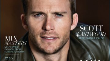 Scott Eastwood covers the April 2017 issue of Modern Luxury Manhattan.