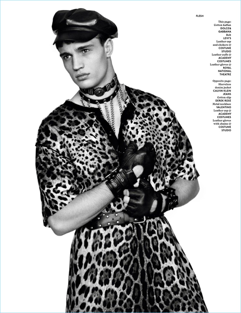 Flesh: Ben Allen, Julian Schneyder + More for Vogue Hommes Paris – The ...