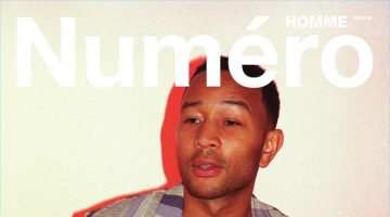 John Legend covers the spring-summer 2017 issue of Numéro Homme Berlin.