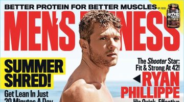 Ryan Phillippe covers the June 2017 issue of Men's Fitness.