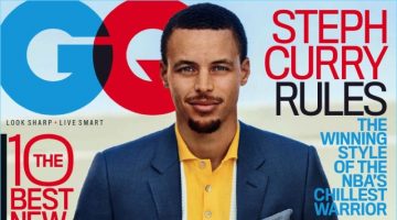 Steph Curry covers the May 2017 issue of GQ.