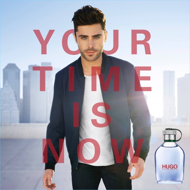 Zac Efron Fronts HUGO Fragrance Campaign, Dons Label for 'Baywatch' Promo |  The Fashionisto