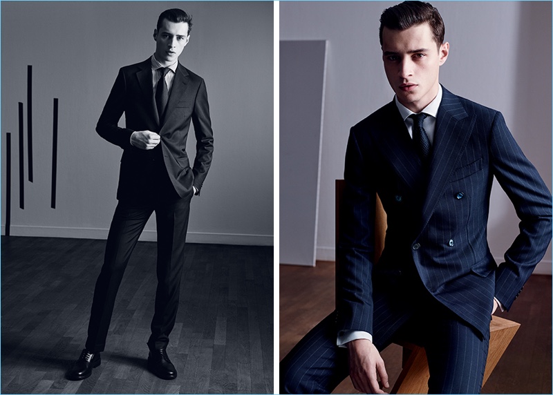 Adrien Sahores Dons Sleek Tailoring from Time Homme – The Fashionisto