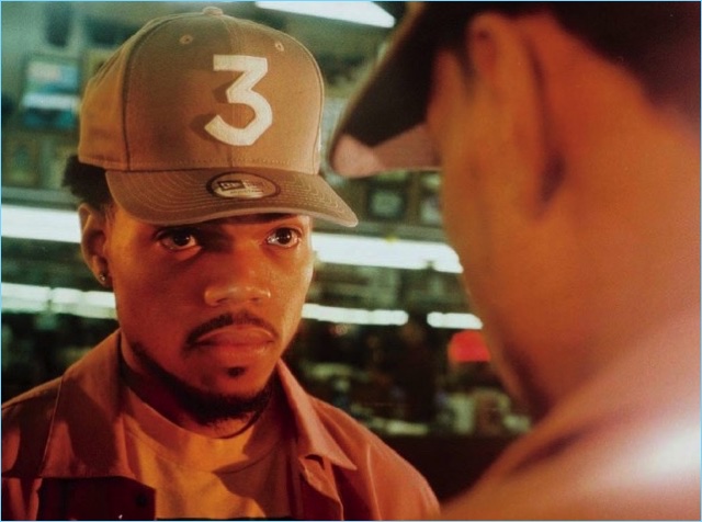 Petra Collins photographs Chance the Rapper for Teen Vogue.