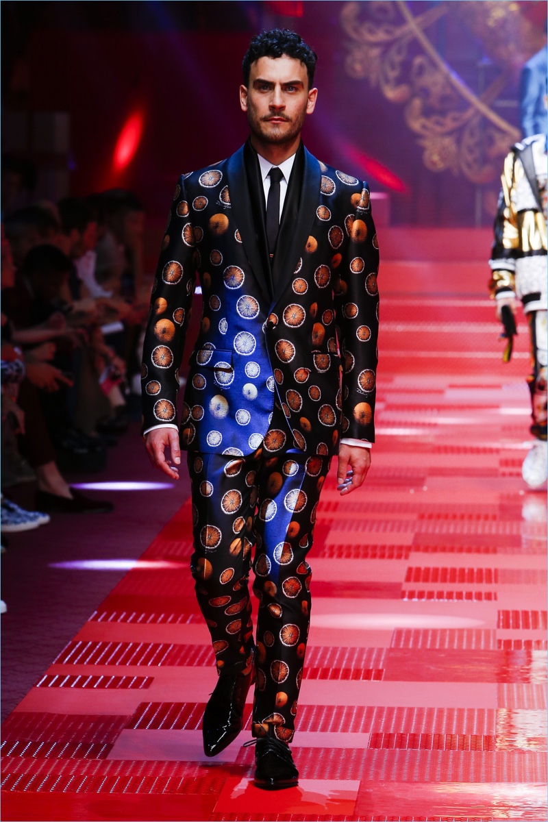 Dolce & Gabbana Spring/Summer 2018 Men's Runway Collection