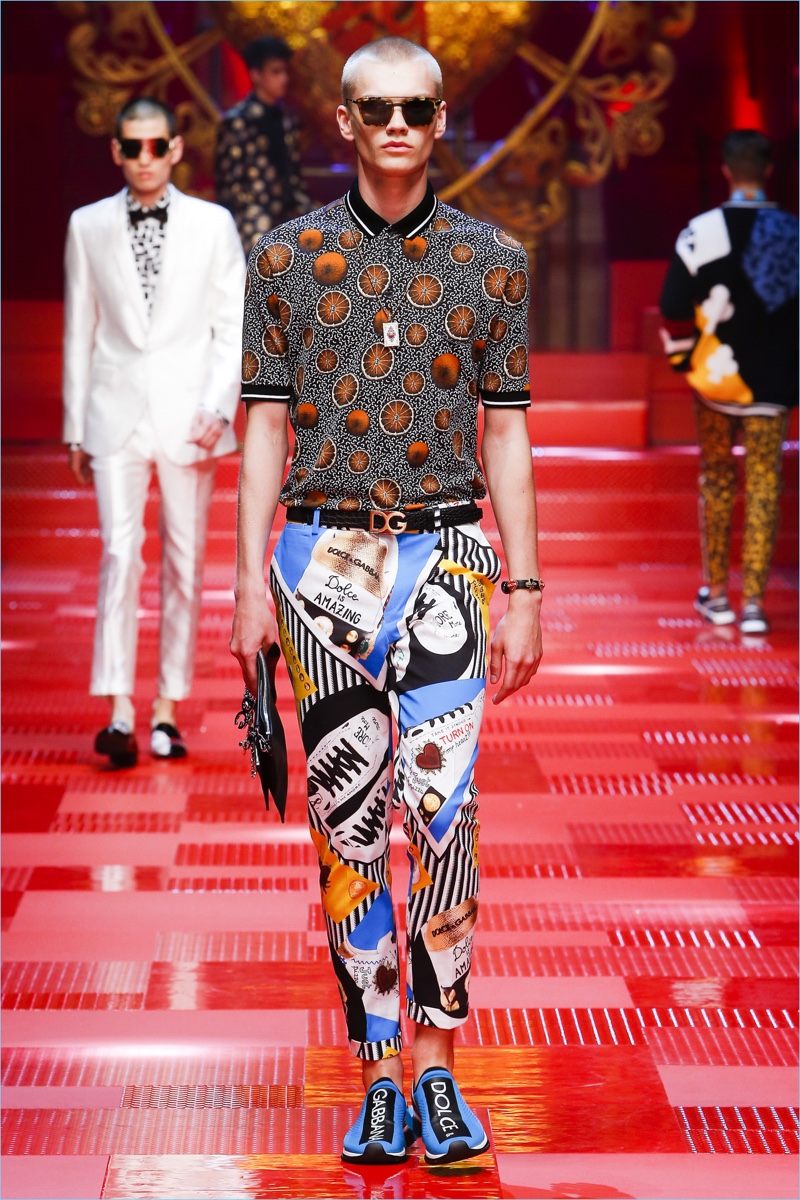 Dolce & Gabbana Spring/Summer 2018 Men's Runway Collection