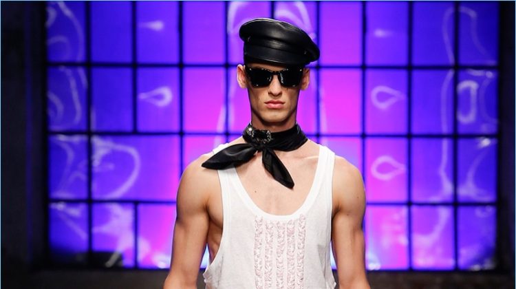 Dsquared2 presents its spring-summer 2018 men's collection during Milan Fashion Week.