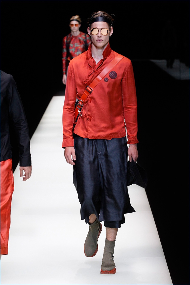 Emporio Armani Spring/Summer 2018 Men's Collection