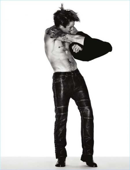 Patrick O'Donnell Rocks Leather Fashions for Style Magazine – The ...