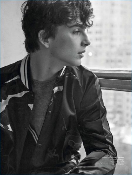 Timothée Chalamet Connects with L'Officiel Hommes Italia – The Fashionisto