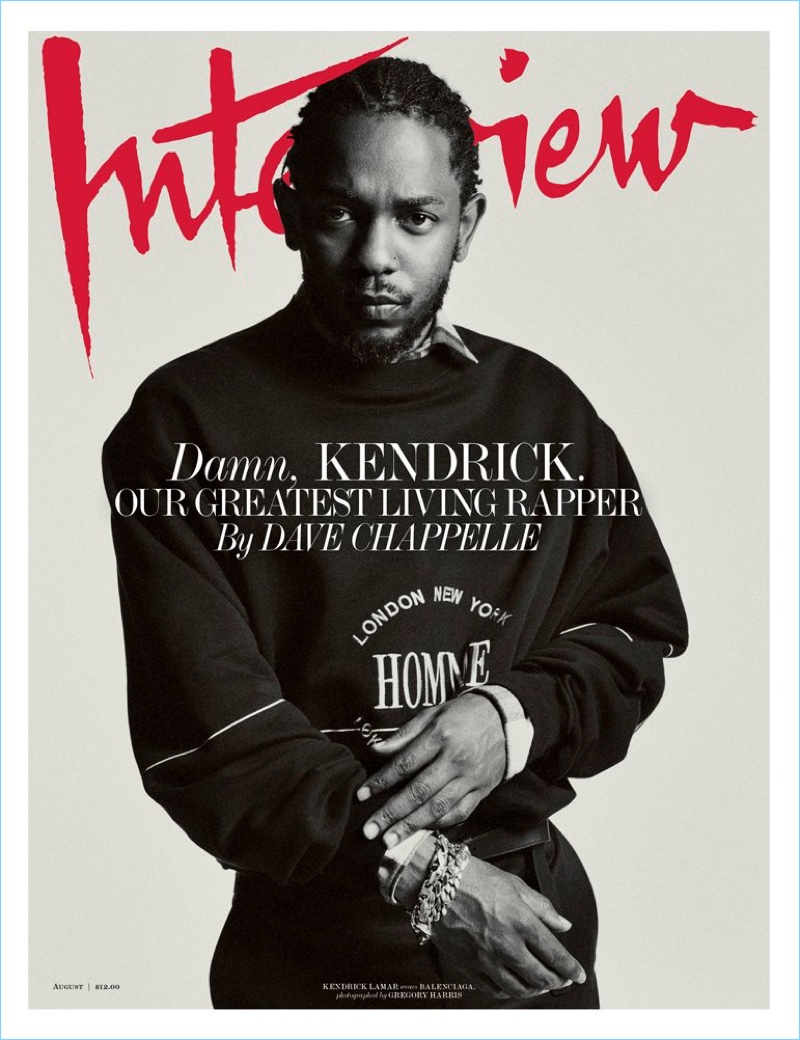 Kendrick Lamar Covers Interview Magazine, Talks Self-Expression in Music –  The Fashionisto