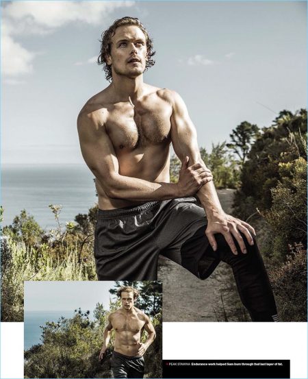 Sam Heughan Covers Menâ€™s Health South Africa, Reveals â€˜Outlander