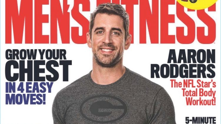 Aaron Rodgers covers the September 2017 issue of Men's Fitness.
