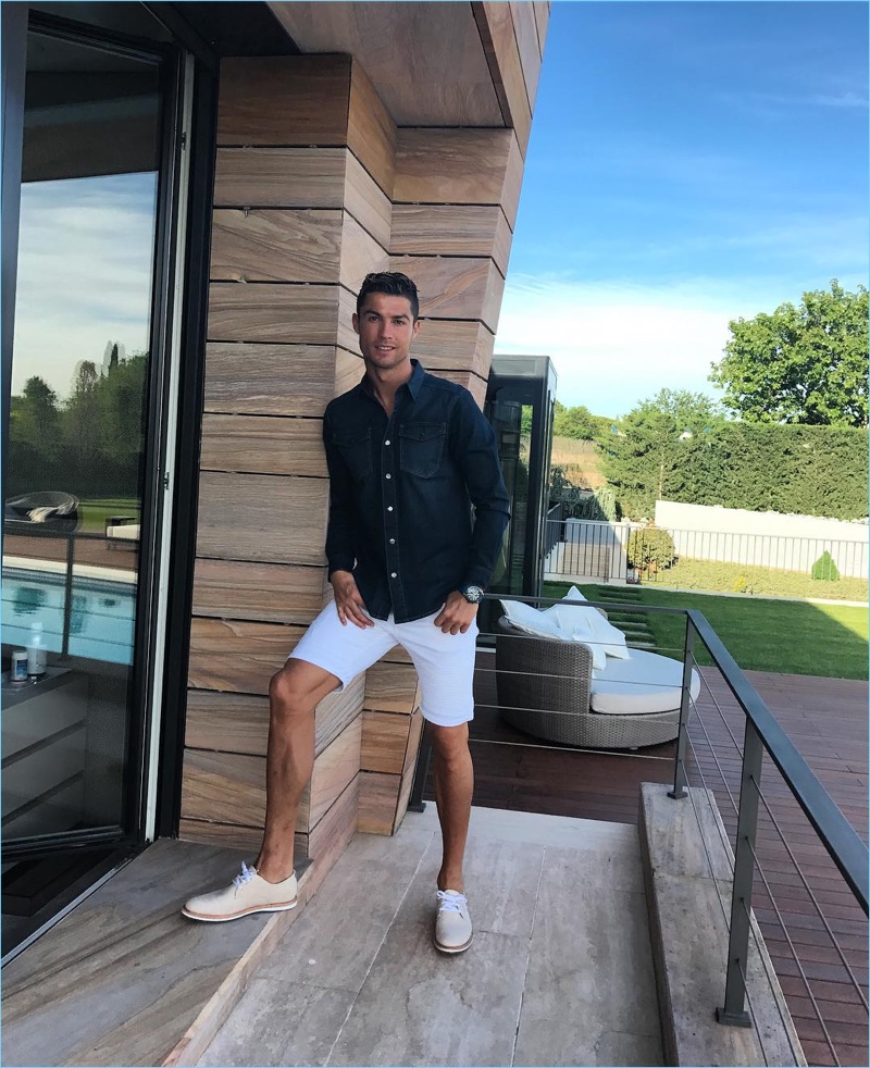 mikro Bunke af Sammenligning Cristiano Ronaldo CR7 Denim Personal Style
