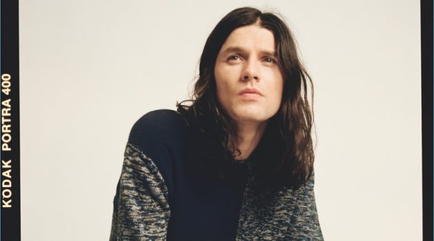 Starring in a photo shoot, James Bay wears pieces from his Topman collaboration.