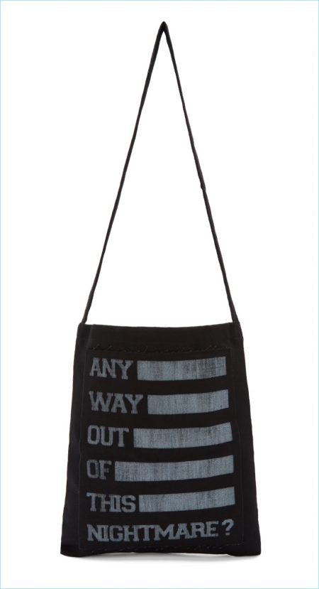 raf simons poster waistbag cotton boy