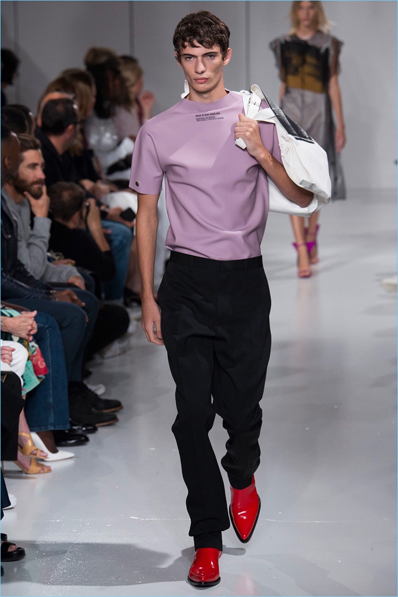 Calvin Klein 205w39nyc Springsummer 2018 Mens Collection 