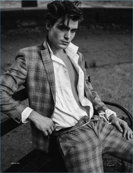 Fair & Square: Garrett Taber Dons Glen Plaid Suits for Da Man – The ...