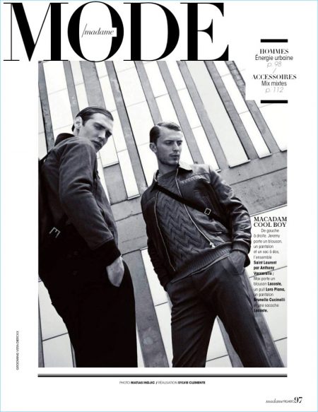 Energie Urbaine: Jeremy Dufour & Max Rendell for Madame Figaro – The ...