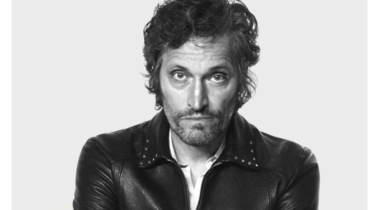 Rocking a leather jacket, Vincent Gallo stars in Saint Laurent's spring-summer 2018 campaign.