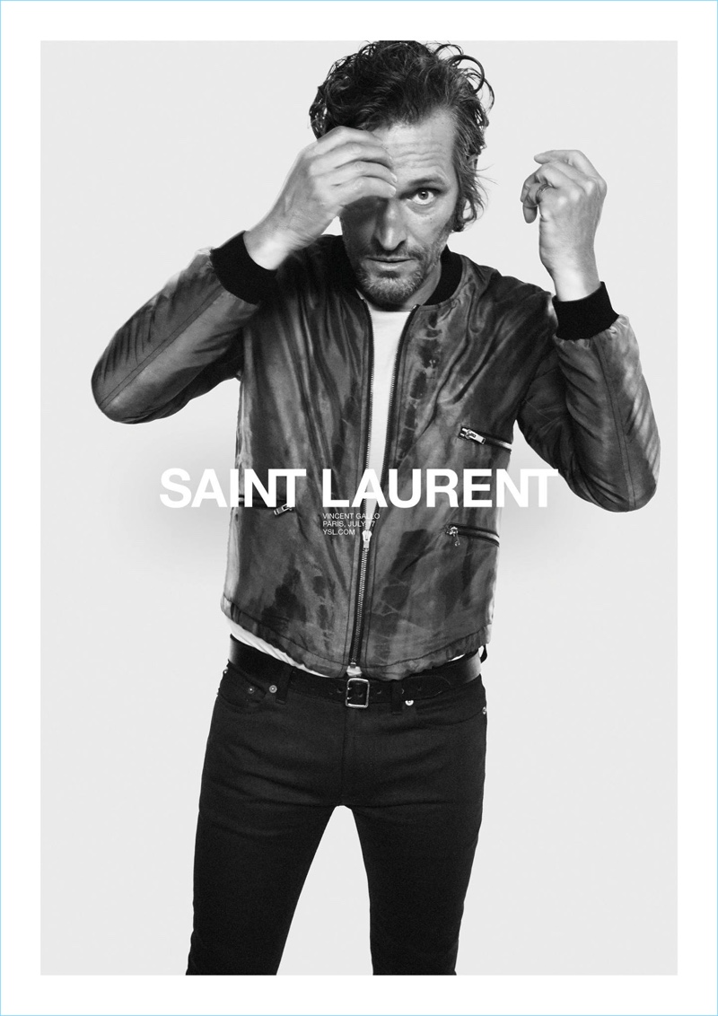 Vincent Gallo | Saint Laurent | Spring 2018 Campaign | David Sims