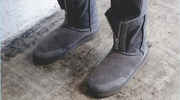 Update your winter style with 3.1 Phillip Lim's UGG PL Classic Short Zip boots $300 in flannel grey.