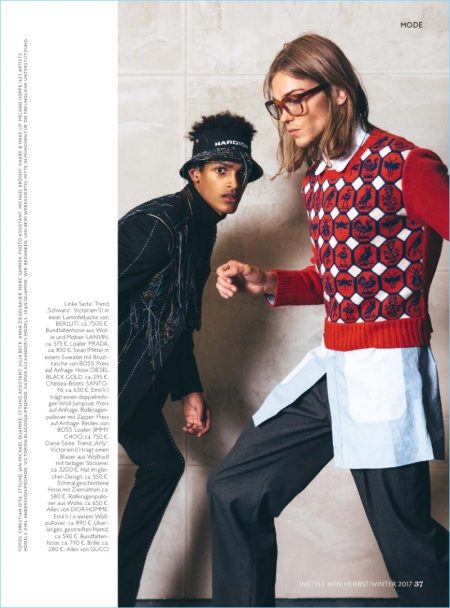 Coarse & Strong: InStyle Men Germany Unveils a Stylish Fall – The ...