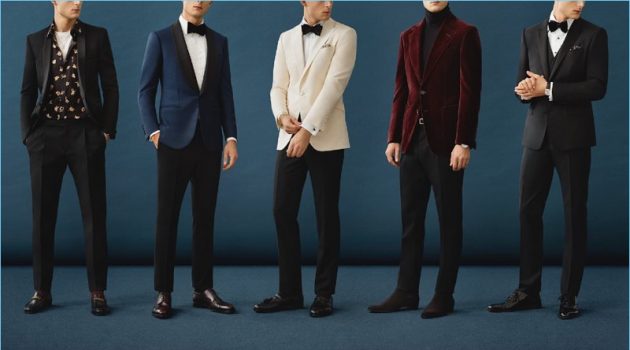 Mr Porter highlights men's black tie style.