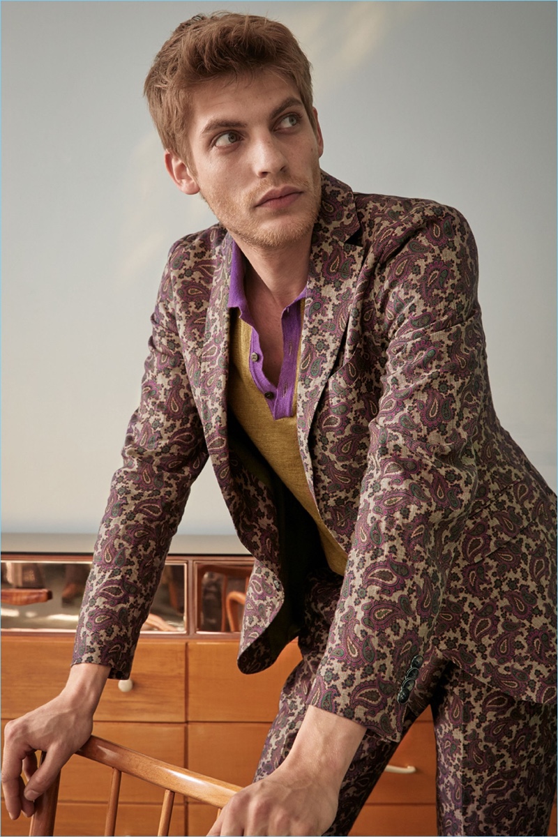 Etro Spring 2018 Men's Collection | Lookbook | Tony Thornburg