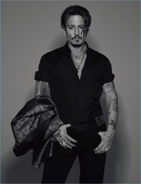 Johnny Depp | Numéro Homme | 2017 Cover Photo Shoot