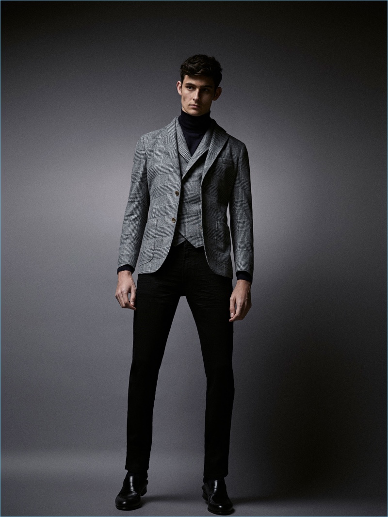 Massimo Dutti | 2017 | Men's Evening Collection | Rhys Pickering