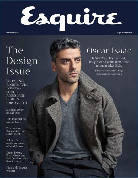 Oscar Isaac | Esquire UK | 2017 | Cover | Photo Shoot | The Fashionisto