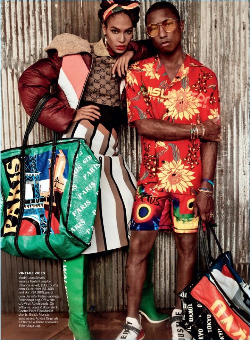 Pharrell Williams, Vogue, 2017, Cover