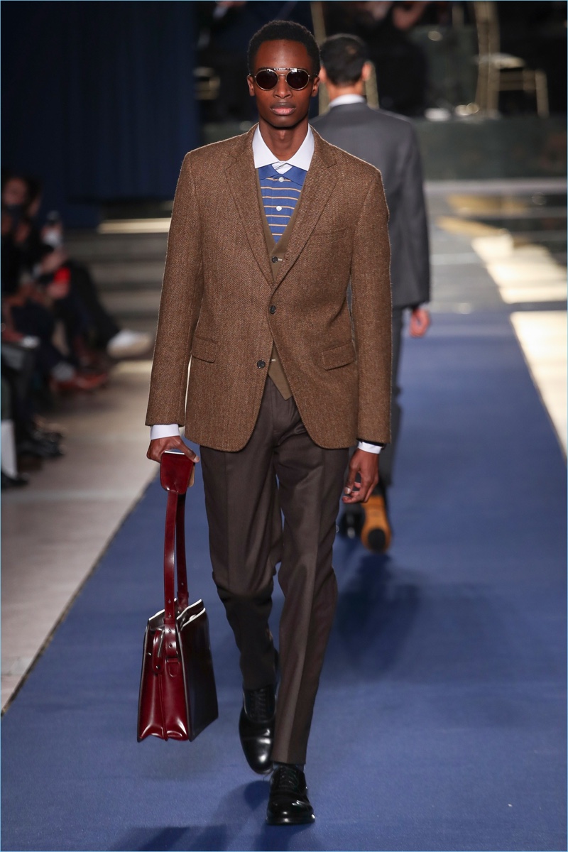 Brooks Brothers Fall 2018 Men's Collection Runway Show